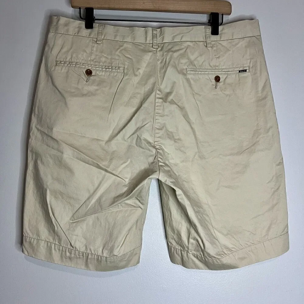 Polo Ralph Lauren Tan Chino Shorts 36W - Picture 7 of 7